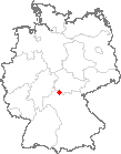 Karte Nordheim bei Meiningen